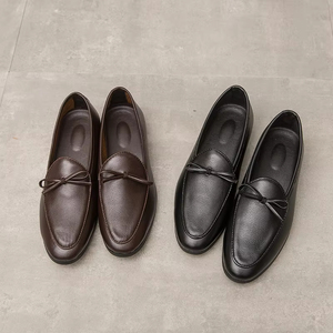 รองเท้าหนังอ็อกซ์ฟอร์ดแบบสวมสำหรับผู้ชายสไตล์ลำลองหรูหราแบบอังกฤษ ผลิตด้วยมือ กันน้ำ สีเขียวอมฟ้า เหมาะสำหรับงานแต่งงาน งานออฟฟิศ และงานที่ต้องการความเป็นทางการ - Product Image 6