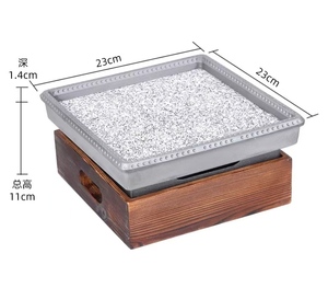 Piedra de Cocina para Asar Tipo Lava en Oferta, con Estufa Portátil de Alcohol para Conjuntos de Utensilios de Cocina para Exteriores - Product Image 4