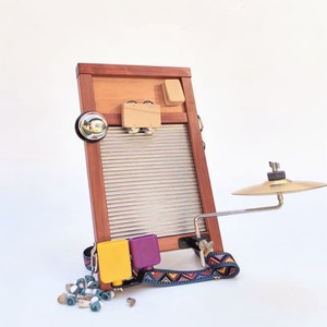 Instrument de percussion ethnique Orff en gros : Washboard, instrument de rythme de niche - Product Image 3