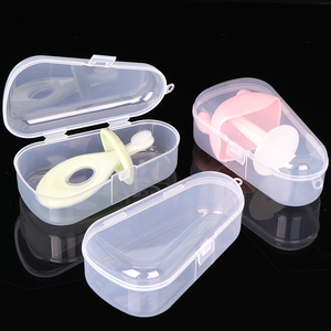 Estuche Portátil SUNSHING para Mordedores de Bebé, Caja de Juguetes para Masticar para Recién Nacidos, Estuche de Plástico de Grado Alimenticio para Encías de Bebés, Contenedor de Almacenamiento para Juguetes de Dentición - Product Image 5