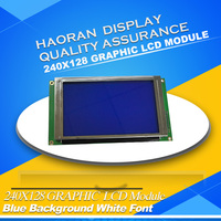 Module d'écran tactile LCD rétroéclairé par LED HAORAN 240x128 avec affichage graphique monochrome, circuit intégré de pilote RA6963