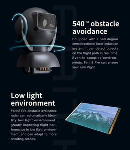 โดรน C-FLY Faith 2 Pro รุ่นใหม่ ปี 2023 พร้อมกิมบอล 3 แกน กล้อง 4K GPS 5G FPV ระยะบิน 6 กม. บินได้นาน 28 นาที สำหรับถ่ายภาพทางอากาศ พร้อมระบบหลบหลีกสิ่งกีดขวาง - Product Image 6