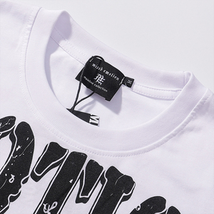 Camisetas de algodón 100% de alta calidad, ropa de calle con estampado gráfico, ropa de hombre de gran tamaño, camisetas de emoción mixta para hombres - Product Image 5