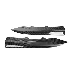 السيارات الخلفية الخطان ألياف الكربون حافة مصد السيارة PSM نمط مآزر الجانب التمديد ل BMW F30 F35 2013-2018 <span class=keywords><strong>M</strong></span>-التكنولوجيا الزوائد - Product Image 3