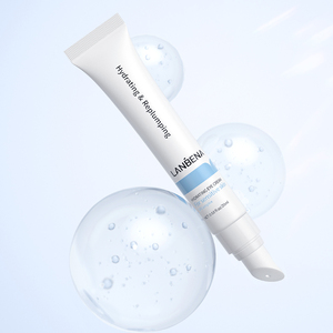 Crème hydratante pour les yeux LANBENA pour femmes, à l'acide hyaluronique, élimine les cernes, anti-rides, atténue les ridules, crème liftante pour les yeux Vibrant Glamour - Product Image 1