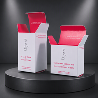 Boîte en papier personnalisée de qualité supérieure pour l'emballage de cosmétiques pour soins de la peau, carton pliable, laminage mat, écologique, expédition rapide, logo personnalisé