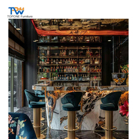 Meubles de boîte de nuit modernes Table de bureau Home Wine Restaurant Bar Comptoir Design