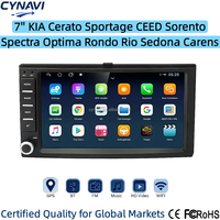 Autoradio Android CYNAVI 7 pouces pour Cerato Sportage Ceed Carens Carnival avec CarPlay sans fil, GPS, écran partagé, OCTA CORE