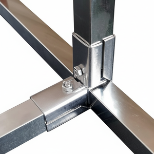 Juntas de expansión de metal de alta calidad, conectores de tubería revestidos, accesorios de acero galvanizado, adecuados para sistemas de bastidor de tubería - Product Image 1