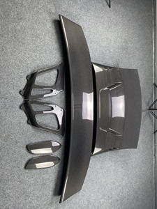 Aileron de coffre arrière en fibre de carbone style 991 RS pour Porsche 997 - Product Image 3