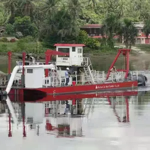 Máquina de dragado con potencia diésel