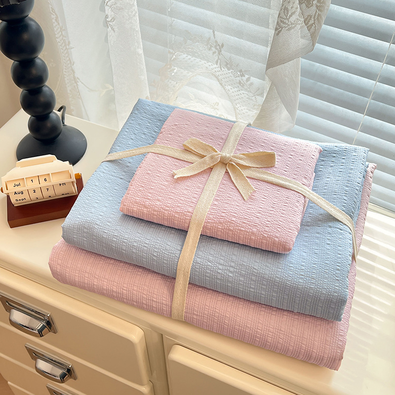 Rose cannelle + bleu ciel