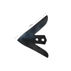 Rotary tiller parts agriculture plow shovel power tiller blade for the Russian market