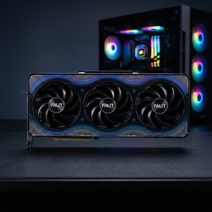 การ์ดจอ Palit RTX 5090 GameRock OC 32G GDDR7 PCI Express 5.0 28Gbps รุ่นปี 2025 พร้อมพัดลมสามตัว สำหรับเล่นเกม 4K และ AI - Product Image 2