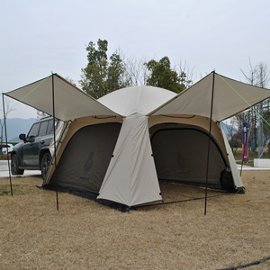 <span class=keywords><strong>Tiple</strong></span> Layers SUV Carpa Car Camping Car Carpa-Portón trasero Carpa SUV Carpas para acampar, Carpa para dormir para 4 personas, Carpas para automóviles con toldo - Product Image 2