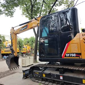Nueva llegada 2022 China marca superior de segunda mano Sany55C Excavadora hidráulica sobre orugas Sany75C para la venta - Product Image 5
