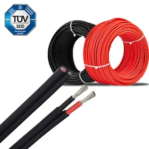 Tuv Xlpo Tinned Copper Conductor Solar 1.5mm2 2.5mm2 4mm2 6 Sq Mm 10mm2 16mm2 25mm2 35mm2 70mm2 95mm2 Dc Cable Pv Wire