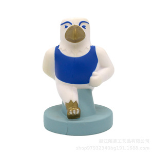 Adorno de Escritorio con Forma de Águila de Espuma de Poliuretano, Decoración de Oficina Ligera de Plástico, Diseño Moderno, Paquete Individual - Product Image 5