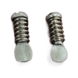 Rivets à ressort en acier Yihong Hardware, tête bombée, sans revêtement, placage zinc brillant, 4,98 mm - Product Image 1