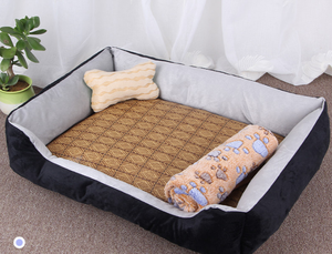 Neue heiß verkaufte Fabrik auf Lager Niedriger Preis und MOQ-Haustier zubehör Verschleiß festes, bequemes Katzen-und Hunde bett aus weichem Stoff - Product Image 2