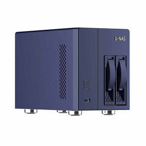 Nouveau serveur NAS de stockage de données en nuage réseau 4*2.5GBE NS-202 Intel Celeron J4125 NFS, châssis à 2 baies - Product Image 1