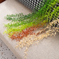 Vente en gros simulation fleur vigne tenture murale saule eucalyptus plante verte artificielle pour mariage décoration murale décoration de fenêtre
