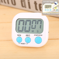 Jam Alarm hitung mundur pengingat memanggang dapur, alat pengatur waktu elektronik dapur lucu Populer