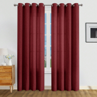 Rideau semi-transparent effet lin arc-en-ciel 170 g/m² pour maison et hôtel – Vente en gros