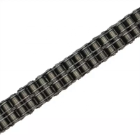 Cadena de Rodillos de Acero de Doble Hilo 08B-2, Cadena de Transmisión Industrial de Venta Caliente, Completa con Eslabón Maestro de Conexión