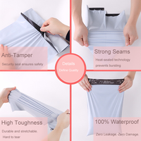 Emballage personnalisé avec logo, imperméable 2 mil, pour sacs, vêtements, petites entreprises, envois postaux et colis