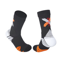 Chaussettes de basketball pour hommes, en tricot camouflage, avec semelle épaisse en tissu éponge, antidérapantes, absorbant la transpiration, performance professionnelle, élite