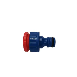 Luxo Duplo Propósito Cozinha Swivel Tap Adaptador conector da mangueira de plástico