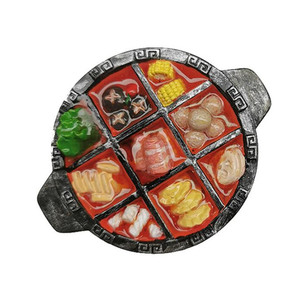 Imanes de resina 3D creativos para refrigerador, nuevos, al por mayor, para juegos de comida DIY - Product Image 1