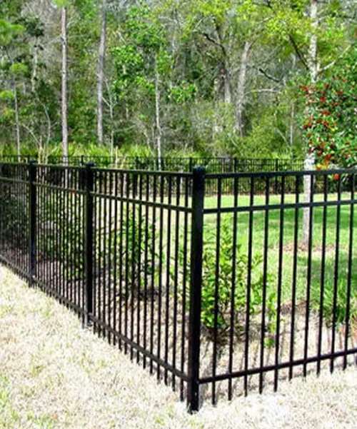 Fence Hardware Villa Outdoor Decorative Modern Security Wrought Iron Wall Fencing Quality