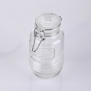 Atacado Cozinha Storage Container 236ml Pequeno Vidro Armazenamento Garrafa Hermético Vidro Spice Frascos com tampas - Product Image 6