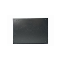 Armoire de serveur réseau murale 9U 19 pouces, porte en verre trempé noir, profondeur 450 mm, acier sur mesure en stock