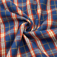Écharpe Gilet Tendance Homme Femme à Petits Carreaux, Motif Chevron, en Flanelle 95% Coton Mélangé 5% Chenille, Tissu Chemise