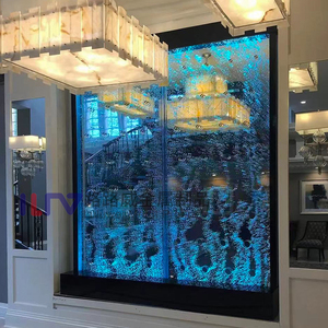 Led acrílico agua burbuja fuente pared restaurante decoración interior - Product Image 2