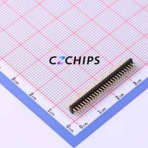 X1321WV-2x27J-C30D23 Pin Header Through hole Component (THT),P=1.27mm Connector 2x27P 1.27mm 1.27mm Pin Header - Product Image 2