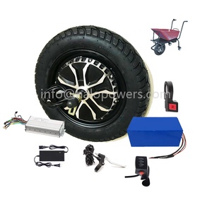 Motor de velocidad lenta, <span class=keywords><strong>rueda</strong></span> de bicicleta eléctrica, 8 o 10 pulgadas, 36V, 48V, 500w, 1000W, al mejor precio de fábrica - Product Image 2