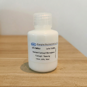 Partículas de Látex de PS Funcionalizadas con Carboxilato para Bioconjugación EDC NHS y Materia Prima para Pruebas Immunoturbidimétricas Personalizadas COOH Den - Product Image 1