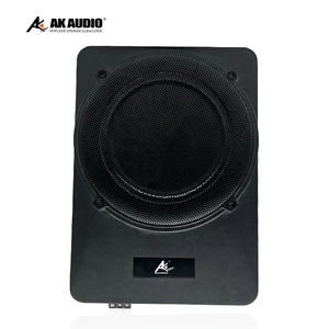 Subwoofer de voiture AK-26S, modèle compétition usine, le plus récent, 10 pouces, ultra-plat, en aluminium, actif, 12V DC, 150W RMS, pour installation sous le siège - Product Image 2