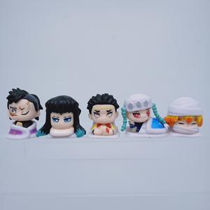 Set de 3 Figuras de Anime de 3-5 cm de Kimetsu No Yaiba, Nezuko, Tanjirou y Daki, Versión Q para Dormir, Figuras GK - Product Image 5