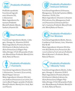 <span class=keywords><strong>Vigo</strong></span> Women's Probiotic 60 Cápsulas 50 Billion Cranberry Enzimas Suplementos de salud urinaria vaginal inmune para la menopausia - Product Image 5