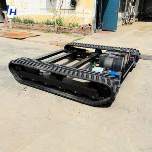 Ad alte prestazioni personalizzabile telaio cingolato Mini gomma sottocarro idraulico azionamento soluzione di telecomando - Product Image 5