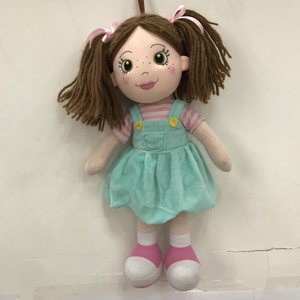 Muñeca de Trapo de Tela Personalizada, Adorable Muñeca de Peluche con Cara Grande para Niñas - Product Image 2