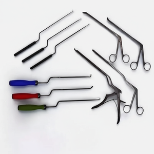 Ensemble d'instruments lombaires de base MIS Ensemble de chirurgie de la colonne vertébrale Couleur titane noir - Product Image 1