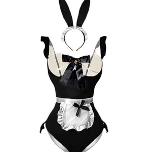 Golden Shuttle Fun Sexy Lingerie <b>Bunny</b> Girl Role Playing Set Black Bodysuit Uniform Women Game <b>Costumes</b> 8154 - Product Image 5