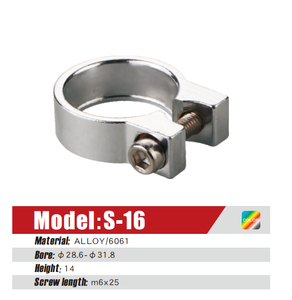 YT, venta al por mayor, abrazadera de bloqueo de aleación de aluminio, empuñadura de <span class=keywords><strong>manillar</strong></span> de bicicleta, Conector de tubo de acoplamiento rápido, tornillo - Product Image 3