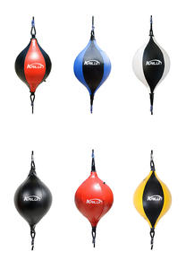 Balle de vitesse de poinçonnage avec <span class=keywords><strong>corde</strong></span> élastique suspendue balle de boxe réflexe poire Dodge balle système de <span class=keywords><strong>suspension</strong></span> - Product Image 5